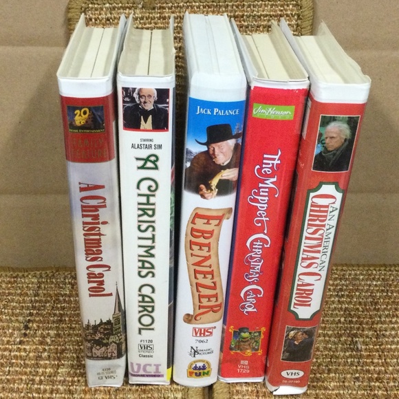 🎄 SALE Lot of 5 Dickens A Christmas Carol VHS Tapes Movies - Picture 3 of 7
